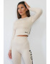 Missguided Bluza crop cu striatii - Pled.ro