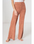 Missguided Pantaloni evazati cu talie inalta si aspect pufos - Pled.ro