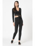 Missguided Set de bluza crop si colanti - Pled.ro