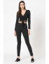 Missguided Set de bluza crop si colanti - Pled.ro