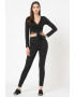 Missguided Set de bluza crop si colanti - Pled.ro