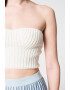 Missguided Top tricotat cu aspect crop - Pled.ro