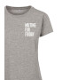 Mister tee Tricou unisex de bumbac cu detaliu text - Pled.ro