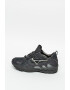 Mizuno Pantofi sport unisex de piele cu insertie de plasa Wave Rider 1 Tech - Pled.ro