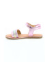 Mod8 kids Sandale de piele cu aspect metalizat Roz - Pled.ro