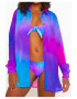 Moda Minx Camasa de plaja cu aspect tie-dye Tropicana 5411 - Pled.ro