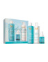 Moroccanoil Hydration Spring Kit: Sampon pentru hidratare 250 ml + Balsam pentru hidratare 250 ml + All in one conditioner 50 ml + Lotiune de corp Fragrance Originale 10 ml - Pled.ro