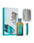 Moroccanoil Pachet promo : Tratament pentru toate tipurile de par 100ml + Perie de par Cadou - Pled.ro