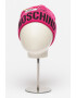 Moschino Caciula de lana cu logo supradimensionat - Pled.ro