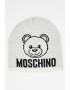 Moschino Caciula tricotata cu logo - Pled.ro