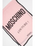 Moschino Esarfa din amestec de modal cu logo - Pled.ro