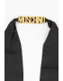 Moschino Esarfa din matase cu logo - Pled.ro