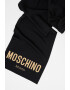 Moschino Fular tricotat din amestec de lana cu logo - Pled.ro