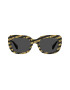 Moschino Love Ochelari de soare dreptunghiulari cu model logo - Pled.ro