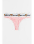 Moschino Set de chiloti tanga cu banda logo in talie - 2 perechi - Pled.ro