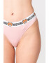 Moschino Set de chiloti tanga cu banda logo in talie - 2 perechi - Pled.ro