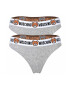 MOSCHINO Underwear Set de chiloti tanga cu banda logo in talie - 2 perechi - Pled.ro