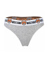 MOSCHINO Underwear Set de chiloti tanga cu banda logo in talie - 2 perechi - Pled.ro