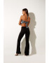 Motel Rocks Top crop cu decolteu halter - Pled.ro