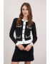 Motivi Cardigan cu buzunare decorative - Pled.ro