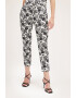 Motivi Pantaloni crop cu model floral - Pled.ro