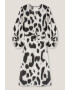 Motivi Rochie midi evazata cu animal print - Pled.ro