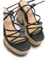 MTNG Sandale demi- wedge tip espadrile - Pled.ro