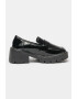 MUSK Pantofi loafer masivi cu aspect lacuit - Pled.ro