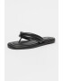 MUSK Papuci flip-flop de piele ecologica - Pled.ro