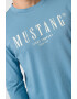 Mustang Bluza de bumbac cu imprimeu logo - Pled.ro