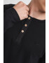 Mustang Bluza Henley de bumbac - Pled.ro