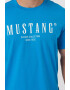 Mustang Tricou cu decolteu la baza gatului si imprimeu logo - Pled.ro