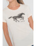 Mustang Tricou cu imprimeu logo - Pled.ro