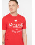 Mustang Tricou de bumbac cu imprimeu logo Alex - Pled.ro