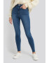 NA-KD Blugi skinny cu talie inalta - Pled.ro