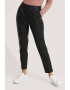 NA-KD Pantaloni crop conici din piele ecologica - Pled.ro