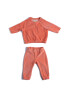 Naeve Set de bluza sport de catifea si pantaloni sport1 - Pled.ro