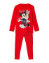 NAME IT Pijama din amestec de bumbac organic cu imprimeu Mickey si Minnie Mouse - Pled.ro