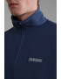 Napapijri Bluza sport din material fleece cu fenta cu fermoar Morgex - Pled.ro