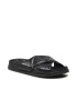 Nessi Papuci flip-flop dama Piele naturala Negru - Pled.ro