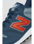 New Balance Pantofi sport cu garnituri de piele intoarsa sintetica 500 - Pled.ro