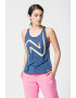 New Balance Top cu imprimeu logo pentru alergare Tmpact Run - Pled.ro