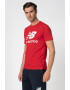 New Balance Tricou cu imprimeu logo Essentials - Pled.ro