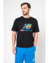 New Balance Tricou cu logo supradimensionat Athletics Amplified - Pled.ro