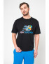 New Balance Tricou cu logo supradimensionat Athletics Amplified - Pled.ro