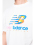 New Balance Tricou cu logo supradimensionat Athletics Amplified - Pled.ro