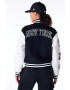 New Era Jacheta bomber varsity cu maneci cazute - Pled.ro