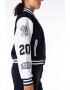 New Era Jacheta bomber varsity cu maneci cazute - Pled.ro