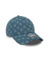 New Era Sapca de denim cu imprimeu 9Forty - Pled.ro