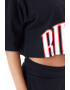 New Era Tricou crop cu imprimeu Chicago Bulls - Pled.ro